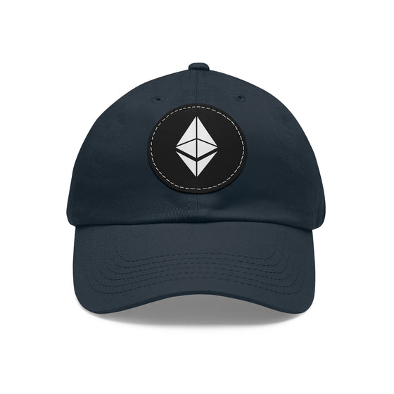 ETH Dad Hat with Leather patch