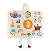 Bitcoin Hooded Blanket