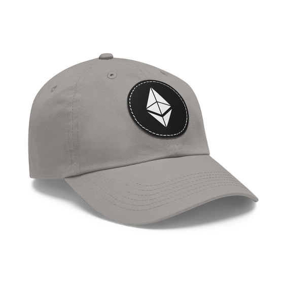 ETH Dad Hat with Leather patch