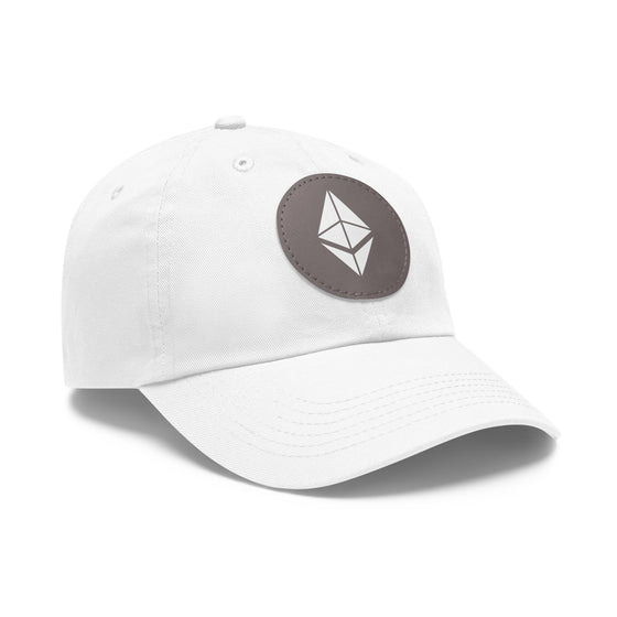 ETH Dad Hat with Leather patch